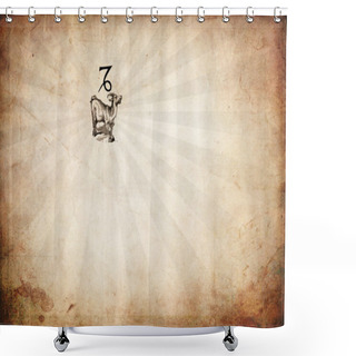 Personality  Zodiac Shower Curtains