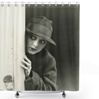 Personality  Proceed With Caution Shower Curtains
