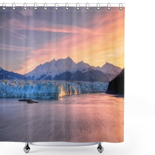 Personality  Sunrise & Hubbard Glacier Shower Curtains