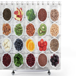 Personality  Super Food Shower Curtains