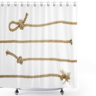 Personality  Ropes With Knots  Shower Curtains
