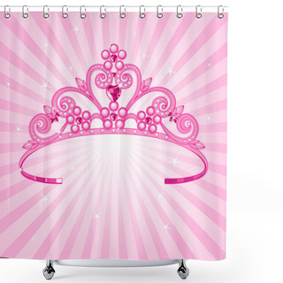 Personality  Princess Crown Shower Curtains