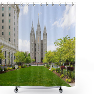 Personality  Salt Lake Temple Shower Curtains