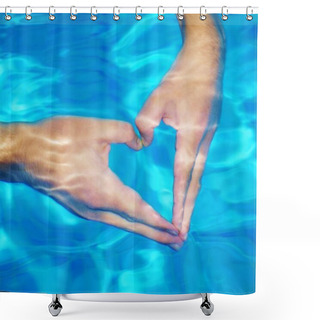 Personality  Under Water Shower Curtains