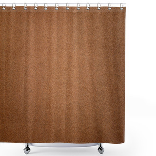 Personality  Sandpaper Texture Background Where You Can See The Red-brown Sand Grain Pattern On The Sandpaper, Suitable As A Background For Inserting Text. Copy Space For Designers To Use On Sandpaper. Shower Curtains