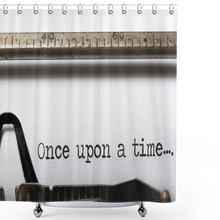 Personality  Once Upon A Time Shower Curtains