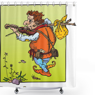 Personality  Fantasy Fairy Tail Illustration Shower Curtains