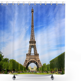 Personality  Eiffel Tower, Symbol Of Paris Shower Curtains