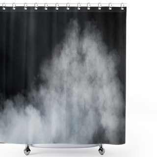 Personality  Dense Smoke Background Shower Curtains