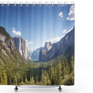 Personality  Yosemite National Park Shower Curtains