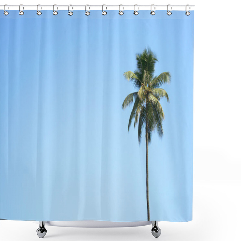 Personality  Single Palm Shower Curtains
