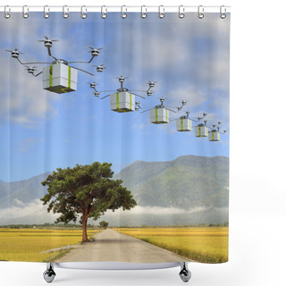 Personality  Fast Delivery Post Package Shower Curtains
