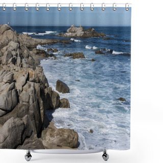 Personality  Beautiful Big Sur Coast Shower Curtains