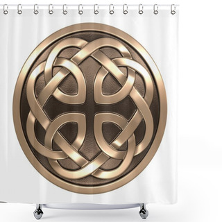 Personality  Celtic Ornament Shower Curtains