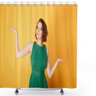 Personality  Gesture Shower Curtains