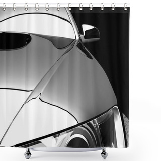 Personality  My Own 3D Car Design Shower Curtains