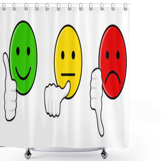 Personality  Satisfaction Level Shower Curtains
