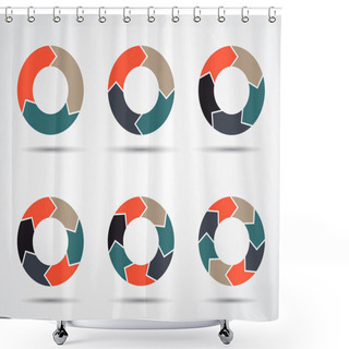 Personality  Template For Your Business Presentation (big Collection) Shower Curtains