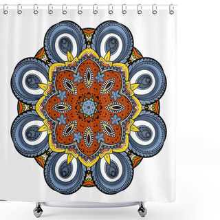 Personality  Beautiful Deco Colored Mandala Shower Curtains
