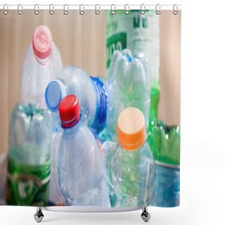 Personality  Plastic Bottles Shower Curtains