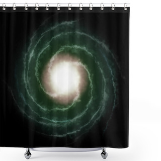 Personality  Energy Vortex Shower Curtains