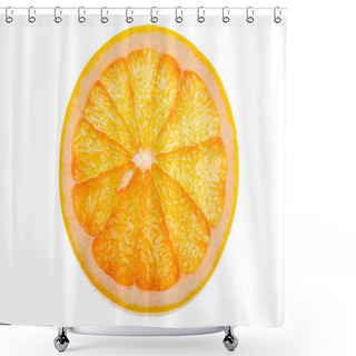 Personality  Fresh Orange Slice Shower Curtains