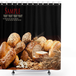 Personality  Baked Goods Shower Curtains
