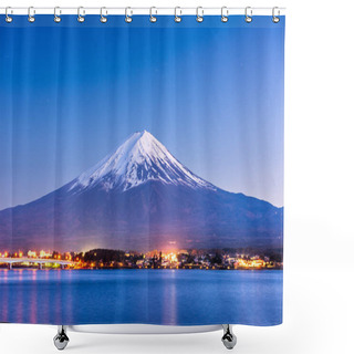 Personality  Mt. Fuji, Japan On Lake Kawaguchi  Shower Curtains
