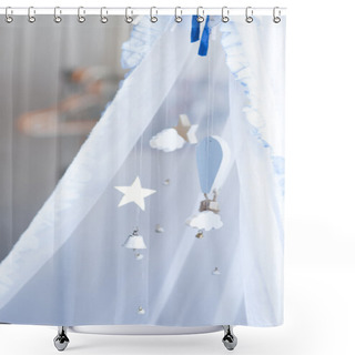 Personality  Baby Cot Shower Curtains