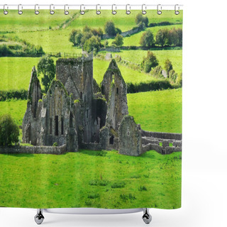 Personality  Old Abbey In Cashel Shower Curtains