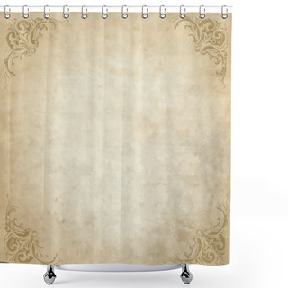 Personality  Historical Background With Copy Space Shower Curtains
