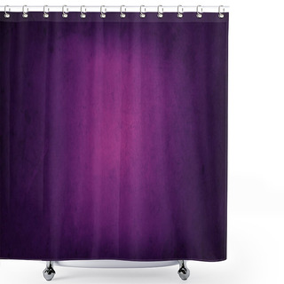Personality  Closeup Of Purple Textured Concrete Background. Dark Edges   Shower Curtains