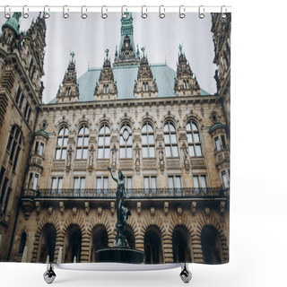 Personality  Hamburg Town Hall Shower Curtains