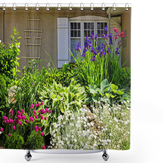 Personality  Residential Garden Landscaping Shower Curtains