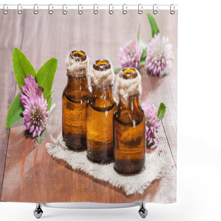 Personality  Composition Of Organic Essential Oils Shower Curtains
