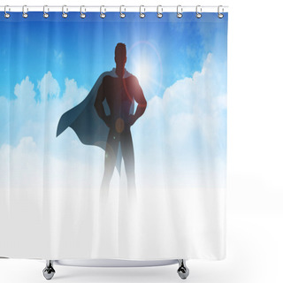 Personality  Superhero Shower Curtains