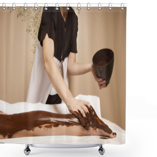 Personality  Chocolate Dream Shower Curtains