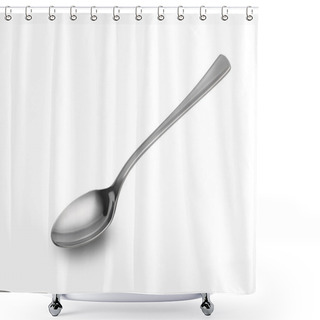 Personality  Chrome Spoon Shower Curtains