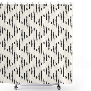 Personality  Seamless Geometric Ethnic Pattern. Shower Curtains
