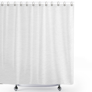 Personality  White Paper Texture. Shower Curtains