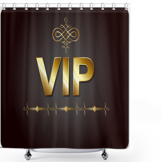 Personality  VIP Card Shower Curtains