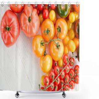 Personality  Fresh Ripe Tomatoes     Shower Curtains