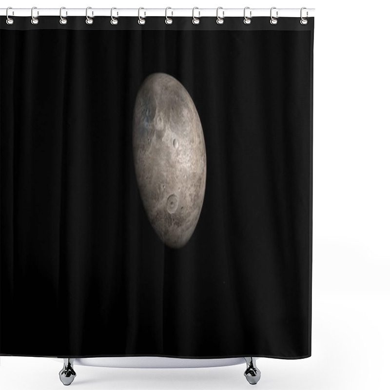 Personality  Eris. Second Dwarf Planet By Mean Diameter Of The Solar System, 3D Image, 3D Rendering Shower Curtains