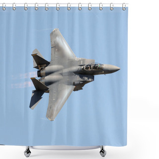 Personality  Military Jet Fighter Shower Curtains