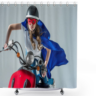 Personality  Superhero Shower Curtains