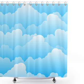 Personality  Seamless Texture Shower Curtains