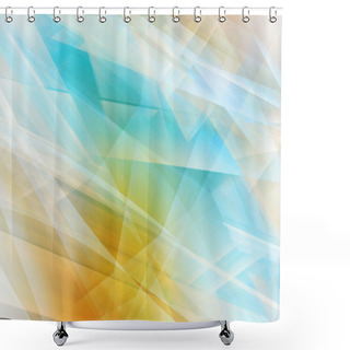 Personality  Colorful Abstract Background Shower Curtains