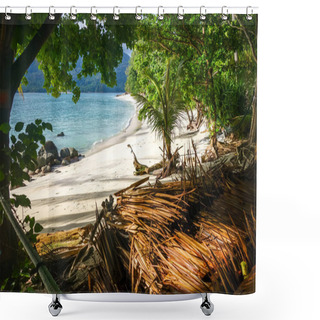 Personality  Sunset Beach Paradise In Koh Lipe, Thailand Shower Curtains