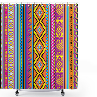 Personality  Mexican Background Shower Curtains