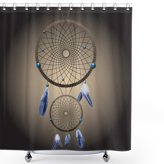Personality  Dream Catcher Vector  Illustration  Shower Curtains